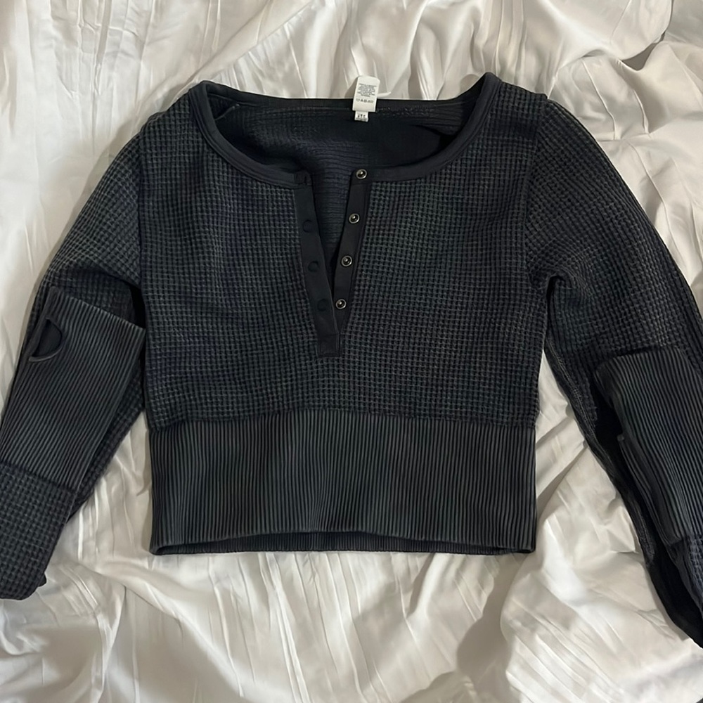 Offline By Aerie Long Sleeve Crop Top